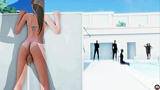 You think public sex life h pt 64 gets wild with big tits teen outdoor big cock action?