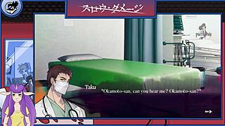 gay dudes endure slow damage in intense yaoi game