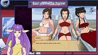 avatar last airbender four elements trainer part 31 beach blowjob