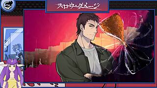 gay dudes endure slow damage in intense yaoi game