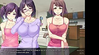 In this visual novel, Zero Chastity 2 unfolds with a slut navigating hentai scenarios. She dives into wild encounters step by step.