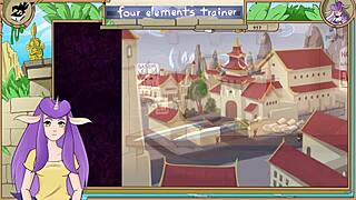 Blonde Brunette Orgy Facial On Ty Lee In Avatar Hentai Trainer