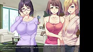 In this visual novel, Zero Chastity 2 unfolds with a slut navigating hentai scenarios. She dives into wild encounters step by step.