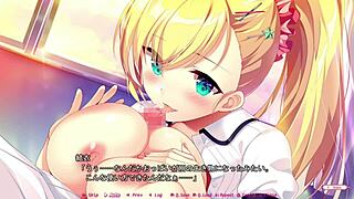 Hey, making lovers with yui hakari in hajilove scene 4 😏