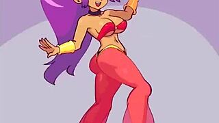 Shantae hentai compilation showcases big ass and tits