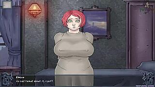 i feel so drawn to eloise case part 4 with redhead big tits and huge ass in game