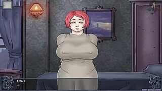 i feel so drawn to eloise case part 4 with redhead big tits and huge ass in game