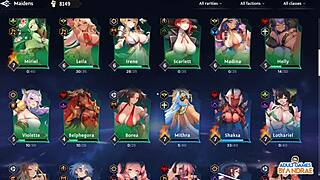 ep8 NEW MAIDENS elianthe miriel and lothariel SQUIRT in CURVY creampie