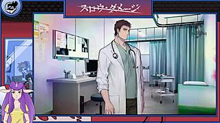 gay dudes endure slow damage in intense yaoi game