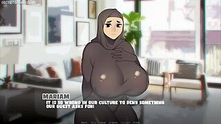 Lonely Housewife with Huge Milk-Filled Boobs Gets Milked and Bred by Neighbor with Monster Cock