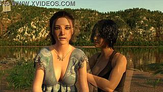 Leap of faith 121 delivers big tits 3d game anime action with intense scenes. Tits bounce wildly in every moment.