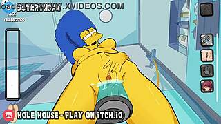 Marge Simpsons milf goes wild in full hentai scenes!