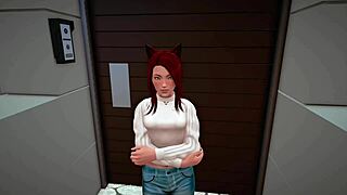 never hide big tits from maddie in this new family hentai part