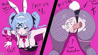 Diving into the rabbit hole for anal fun with toys and creampie in Azur Lane hentai. 😈