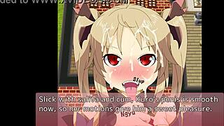 Cold Vampire Handjob Cumshot