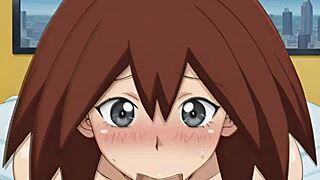 Yu-Gi-Oh GX Mindy, Momoe, And Hamaguchi Engage In Explicit Hentai Action