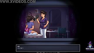 summetime mia pillow humping with curvy 3d giants