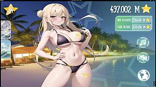 bouncy tits bounce in hentai game