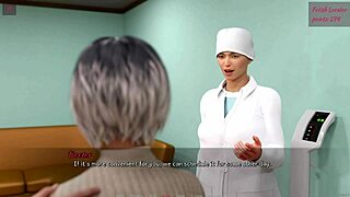 fetish locator 91 shows a wild doctor's appointment with big tits.