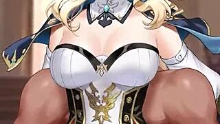 Genshin Impact Jean Hentai With Detailed Actions