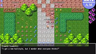 Regando o jardim com liquidos sexuais da presidente