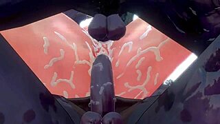 This 4k 60fps 3d hentai features Knight Ricca battling ghouls Miria and merchant, uncensored! 😏