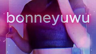 Bonneyuwu In Cyberpunk Nebula Cosplay!