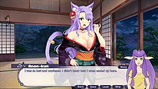 Kiara the sexy catgirl nurse continues her ara ara adventure in hospital with patient