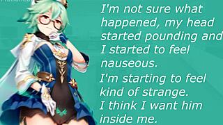 sucrose gives sexual remedy joi in genshin impact hentai episode