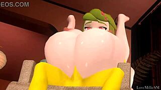 Melony in a relaxing adventure scene.