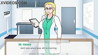 Big Tits Doctor Fucks Patient in Hospital