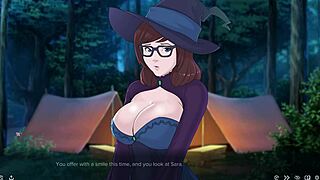 Witch and fae dominate in quick fantasy threesome game