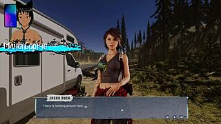 traveling and meeting a woman on the road