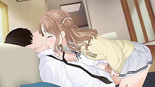 制服の先輩と中出しアフタヌーン