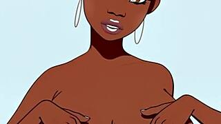 Hey, Laine’s Toon Tits Are Wild on Webcam, Check Her Out. Black Cock Action Awaits.