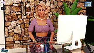 Helping step sister with reunion in 3d hentai sissy game episode 3.