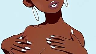 Hey, Laine’s Toon Tits Are Wild on Webcam, Check Her Out. Black Cock Action Awaits.