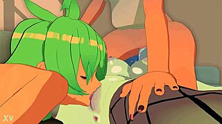 pizza hot hentai game massage leads to masturbation