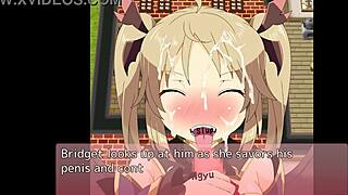 Cold Vampire Handjob Cumshot