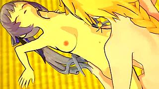 keqings electro pussy tingles for a good fuck in genshin impact manga with cum and squirting