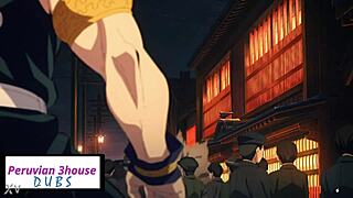 i laugh at this badly done peruvian dub of demon slayer with shinobu and nezuko