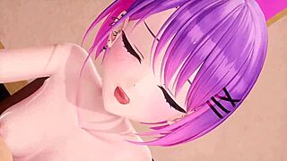 Towasama takes control in this intense blowjob scene.