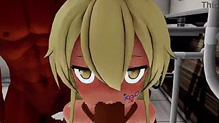 shima kaze-chan's blowjob adventures as a sex slave 😏