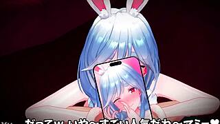 In the world of Harimau Pekomama, she gives an intense blowjob