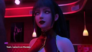 in this 3d hentai cartoon, hardcore anal action unfolds in an american porn gaming video