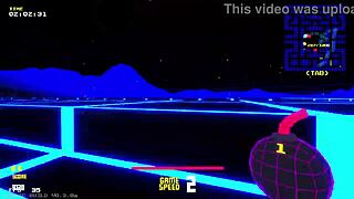 minus 8 - sexy pac man game blowjob big tits