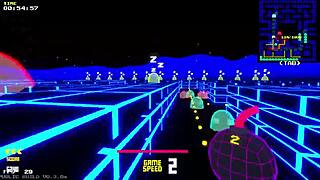 minus 8 - sexy pac man game blowjob big tits