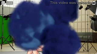 jinx rides rough in the studio for a creampie