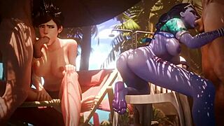 i love watching mercy in this overwatch compilation