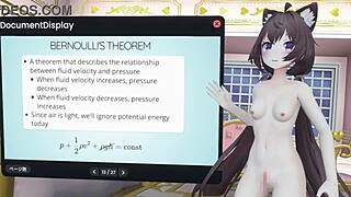 Naked Vtuber Delivers Lecture On Pendulum Amplitude Increasing With Wind And Tacoma Narrows Bridge Collapse